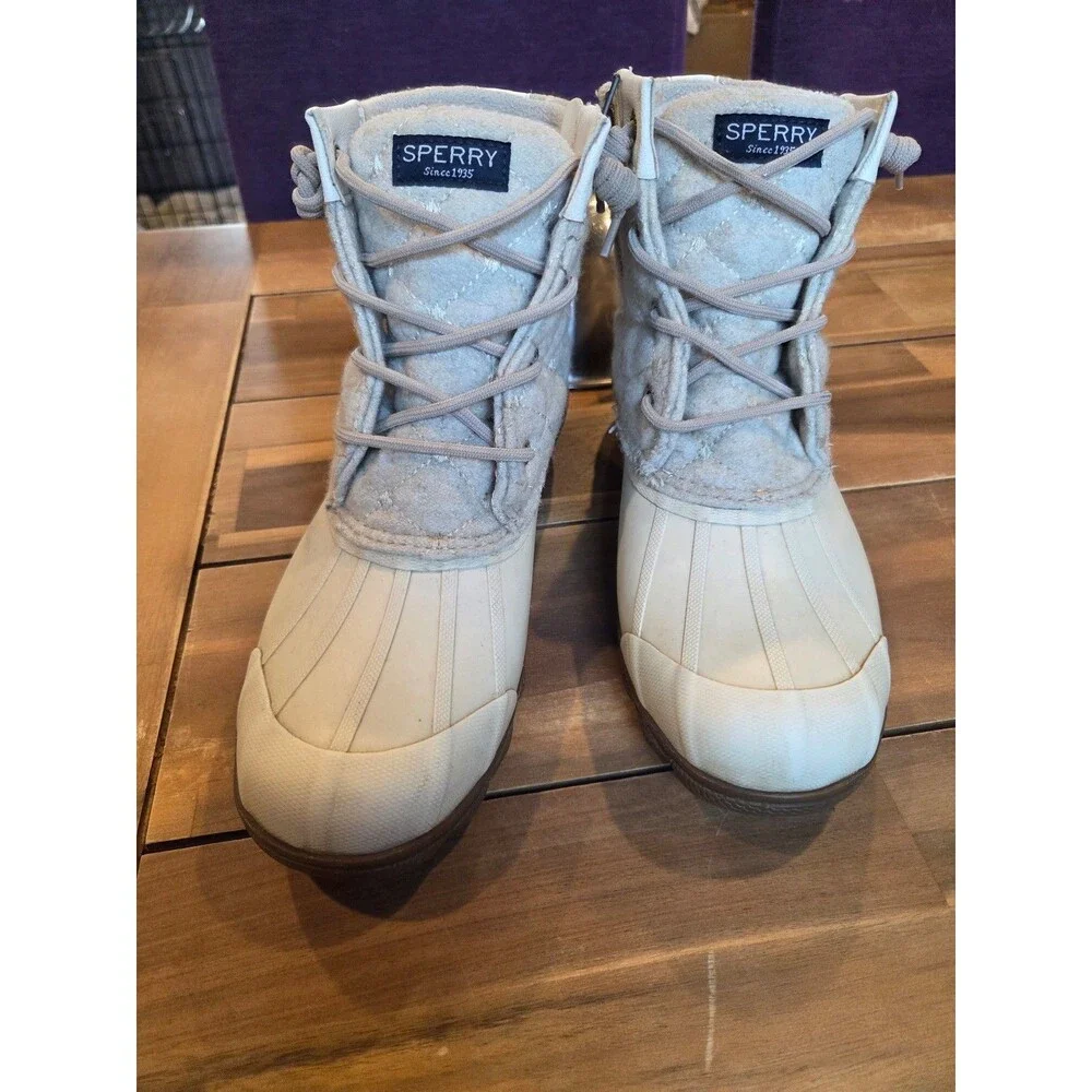Sperry Duck Boots sz 8